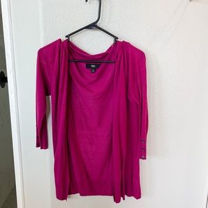 Magenta Cardigan